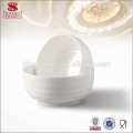 Chaozhou cheap small white ceramic bowl, cheap soup bowl for 5 star hotel